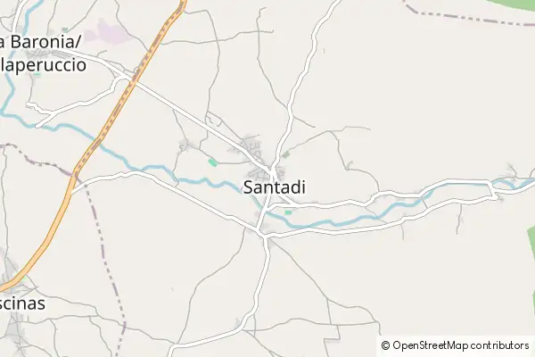 Mapa Santadi