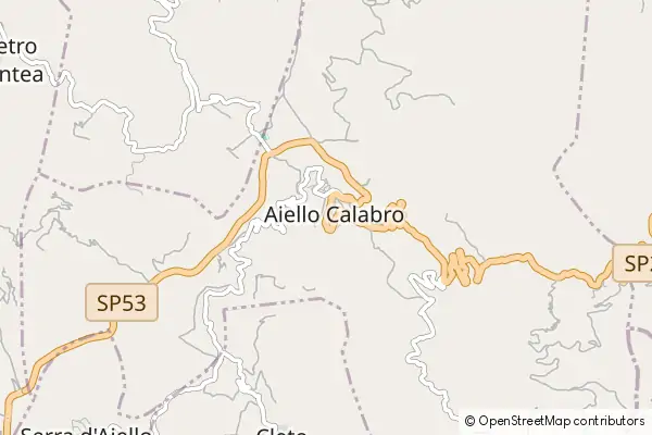 Mapa Aiello Calabro