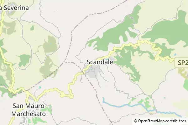 Mapa Scandale