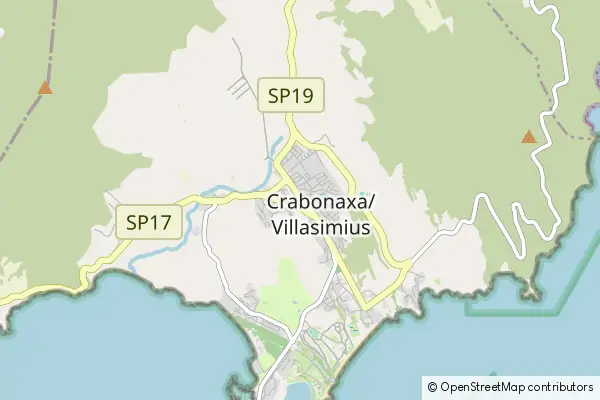 Mapa Villasimius