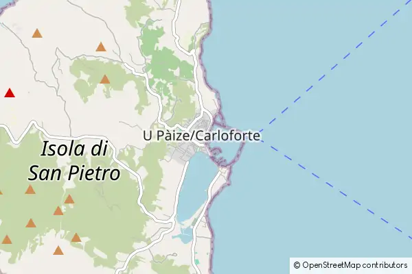 Mapa Carloforte