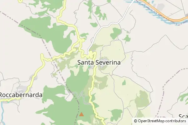 Mapa Santa Severina