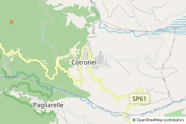 Mapa Cotronei