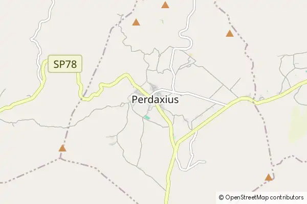 Mapa Perdaxius