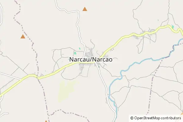 Mapa Narcao