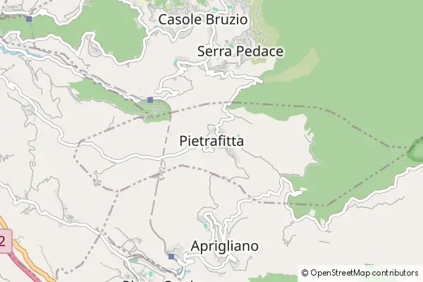 Mapa Pietrafitta