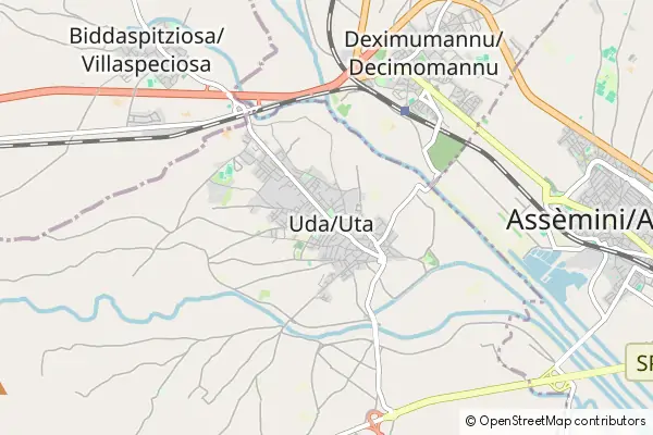 Mapa Uta