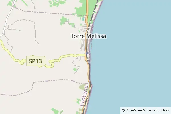 Mapa Torre Melissa