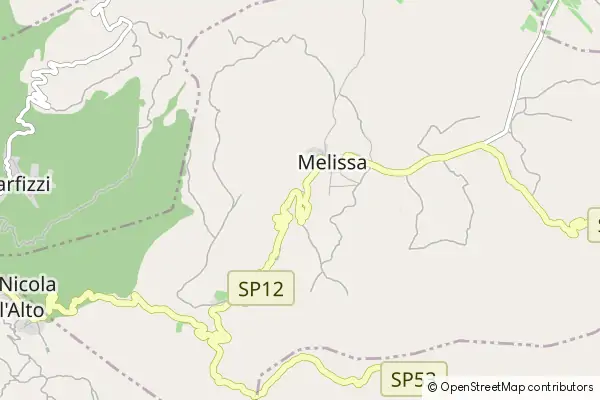 Mapa Melissa