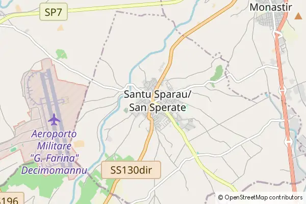 Mapa San Sperate