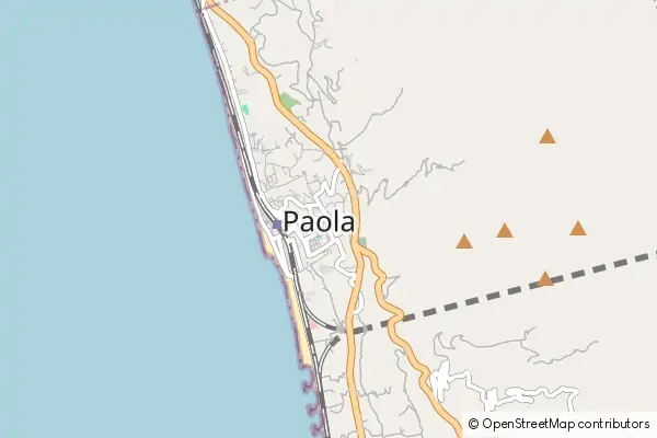 Mapa Paola