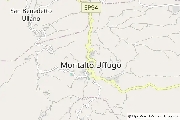 Mapa Montalto Uffugo