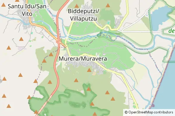 Mapa Muravera