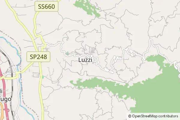 Mapa Luzzi