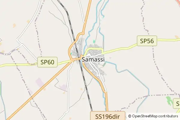 Mapa Samassi