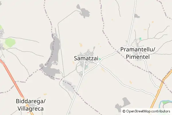 Mapa Samatzai