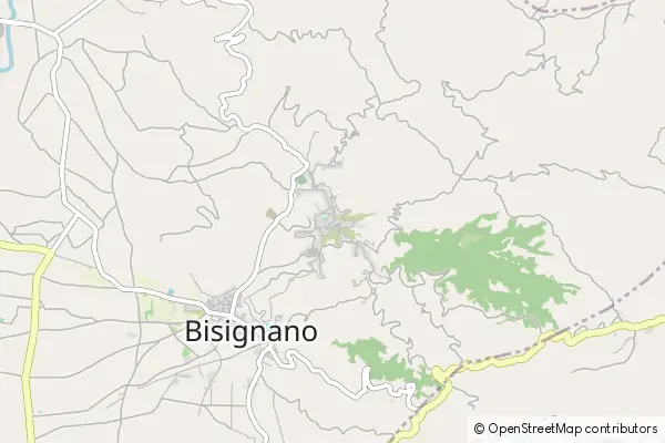 Mapa Bisignano