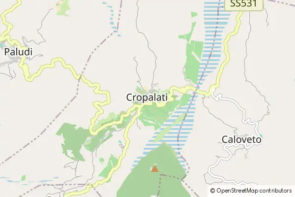 Mapa Cropalati