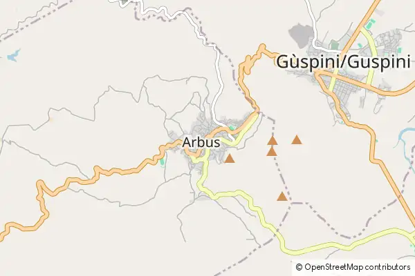 Mapa Arbus