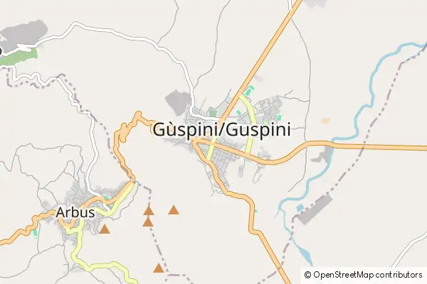 Mapa Guspini