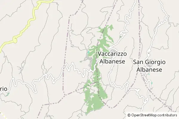 Mapa San Cosmo Albanese