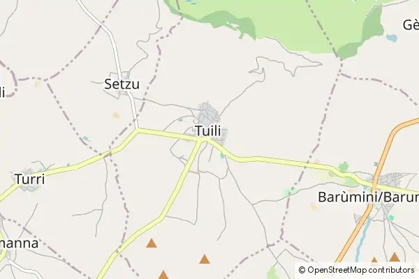 Mapa Tuili