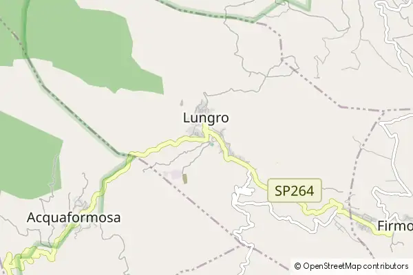 Mapa Lungro