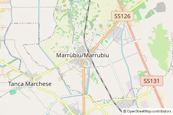 Mapa Marrubiu