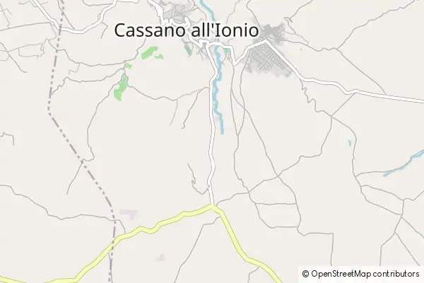 Mapa Cassano Allo Ionio