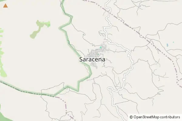 Mapa Saracena