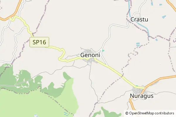 Mapa Genoni