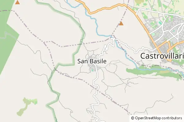 Mapa San Basile