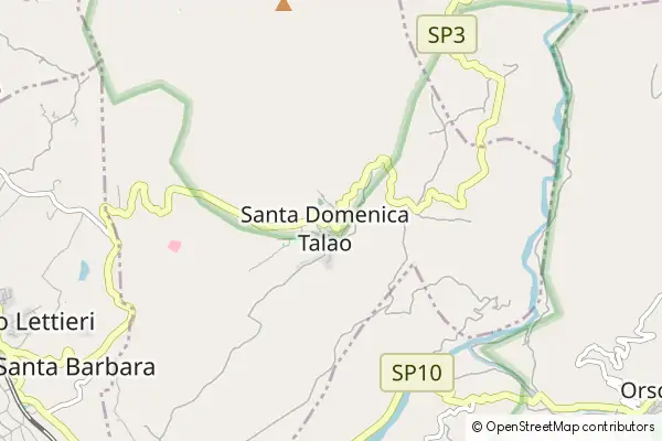 Mapa Santa Domenica Talao