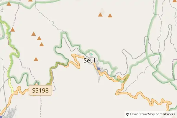 Mapa Seui