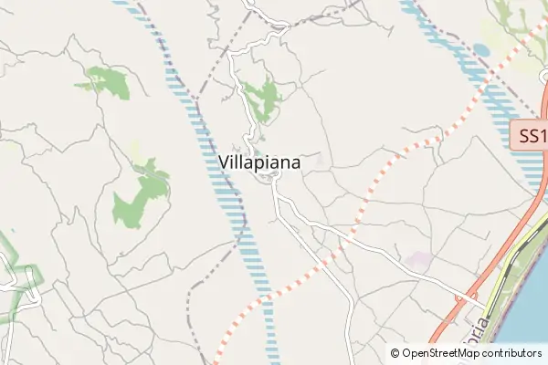 Mapa Villapiana