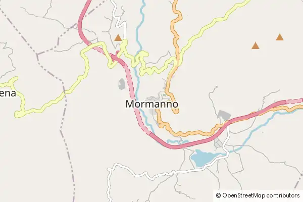 Mapa Mormanno