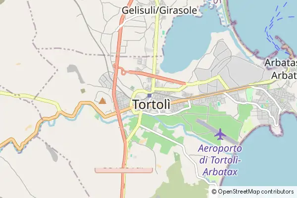 Mapa Tortolì