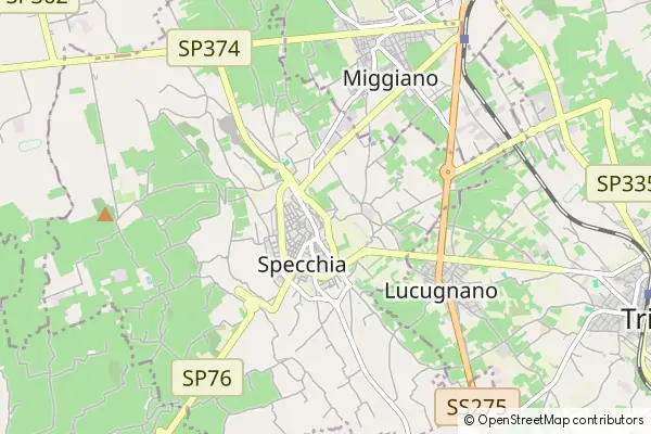 Mapa Specchia