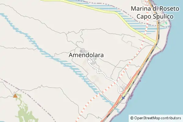 Mapa Amendolara