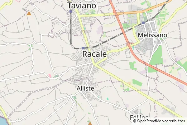 Mapa Racale