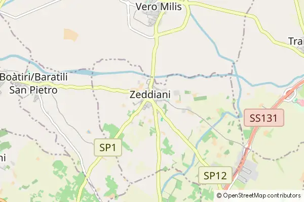 Mapa Zeddiani