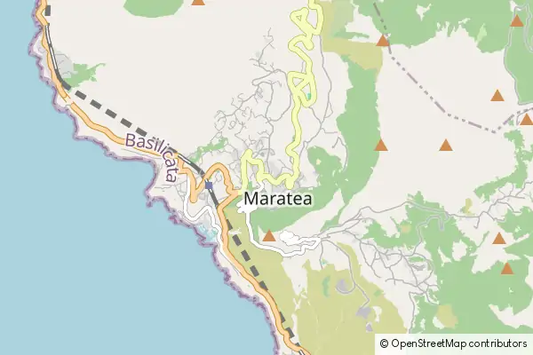 Mapa Maratea