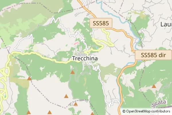 Mapa Trecchina