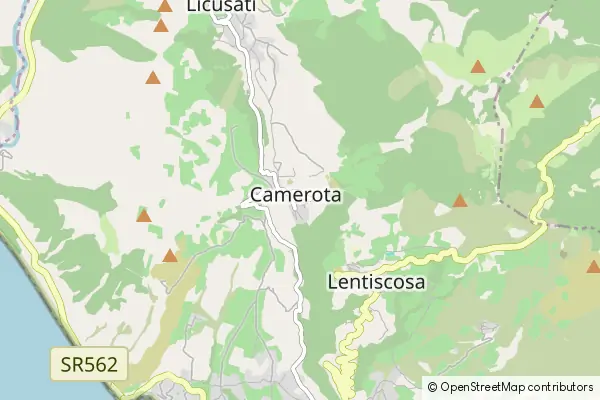Mapa Camerota