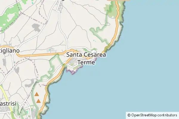 Mapa Santa Cesarea Terme