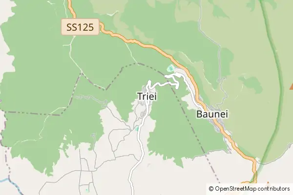 Mapa Triei