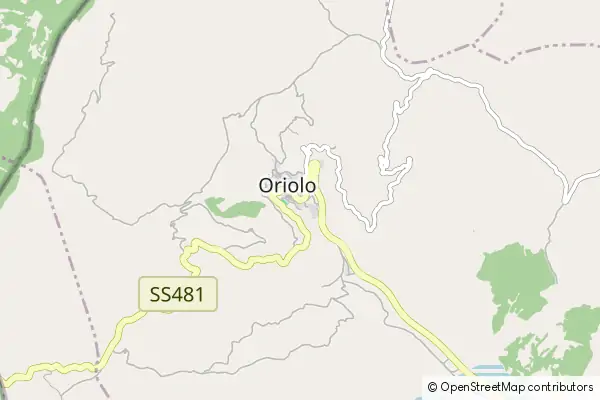 Mapa Oriolo