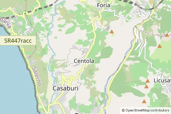 Mapa Centola