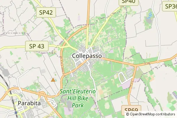 Mapa Collepasso