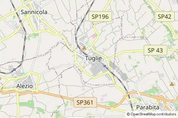 Mapa Tuglie